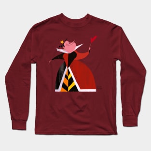 Queen of hearts Long Sleeve T-Shirt